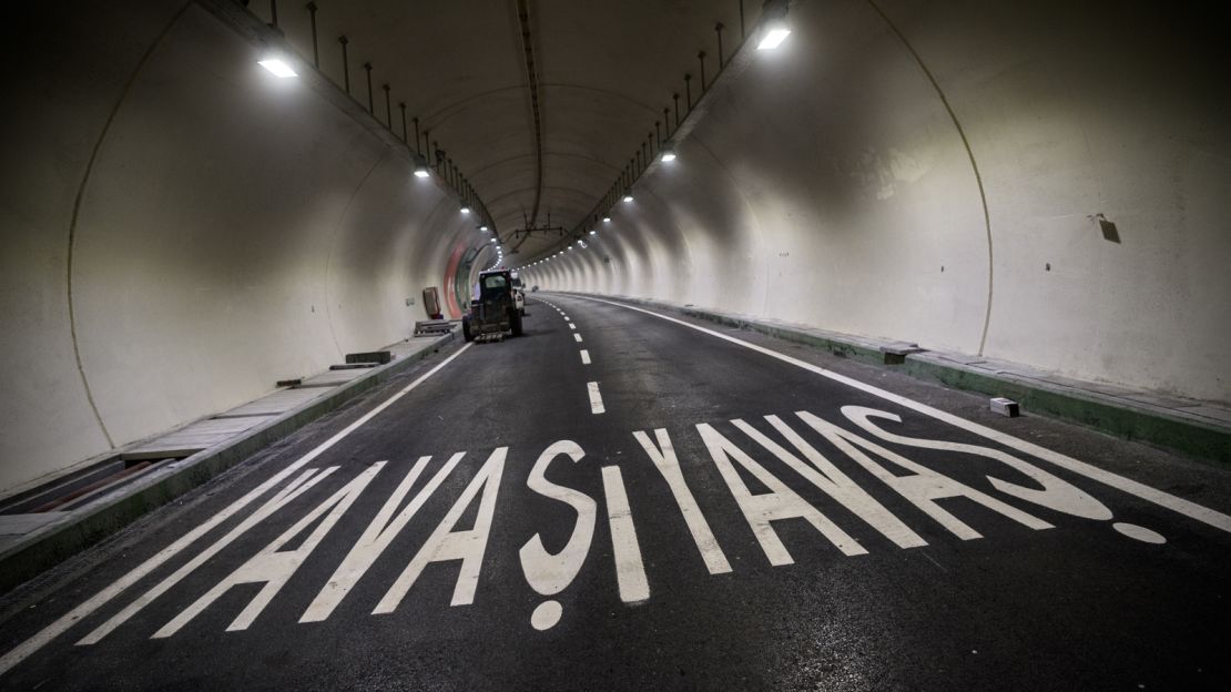 The Eurasia Tunnel is one of the fastest ways across the Bosphorus.