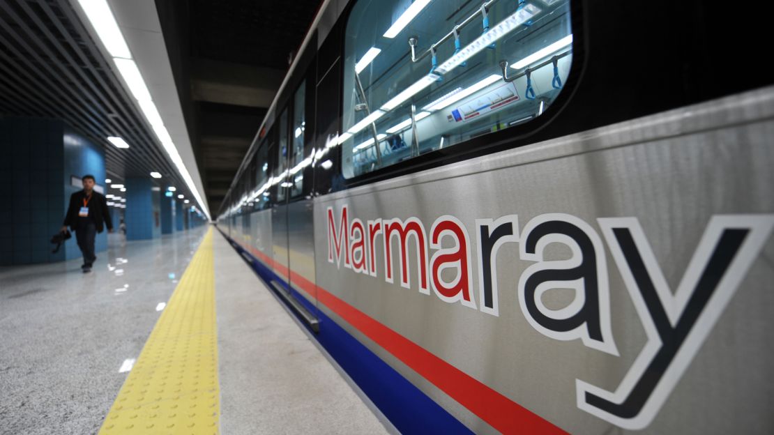 Construction began on the Marmaray tunnel in 2013.