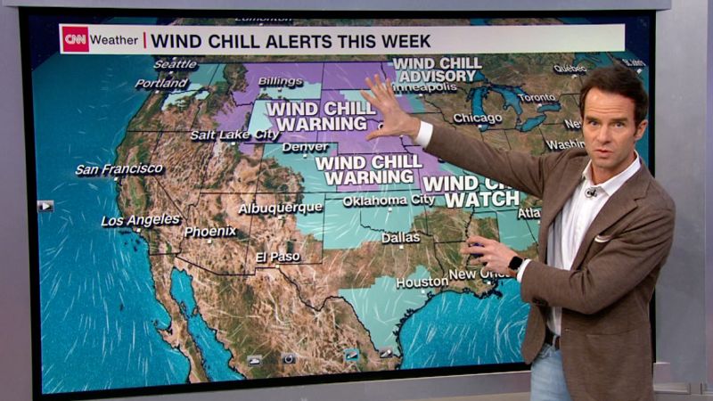Watch: Millions across US under ‘bomb cyclone’ winter weather alert | CNN