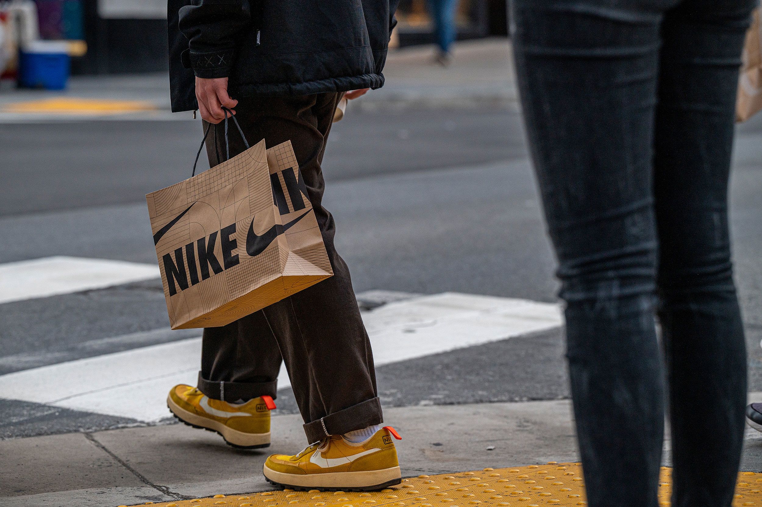 Shoppers are still buying Nike sneakers
