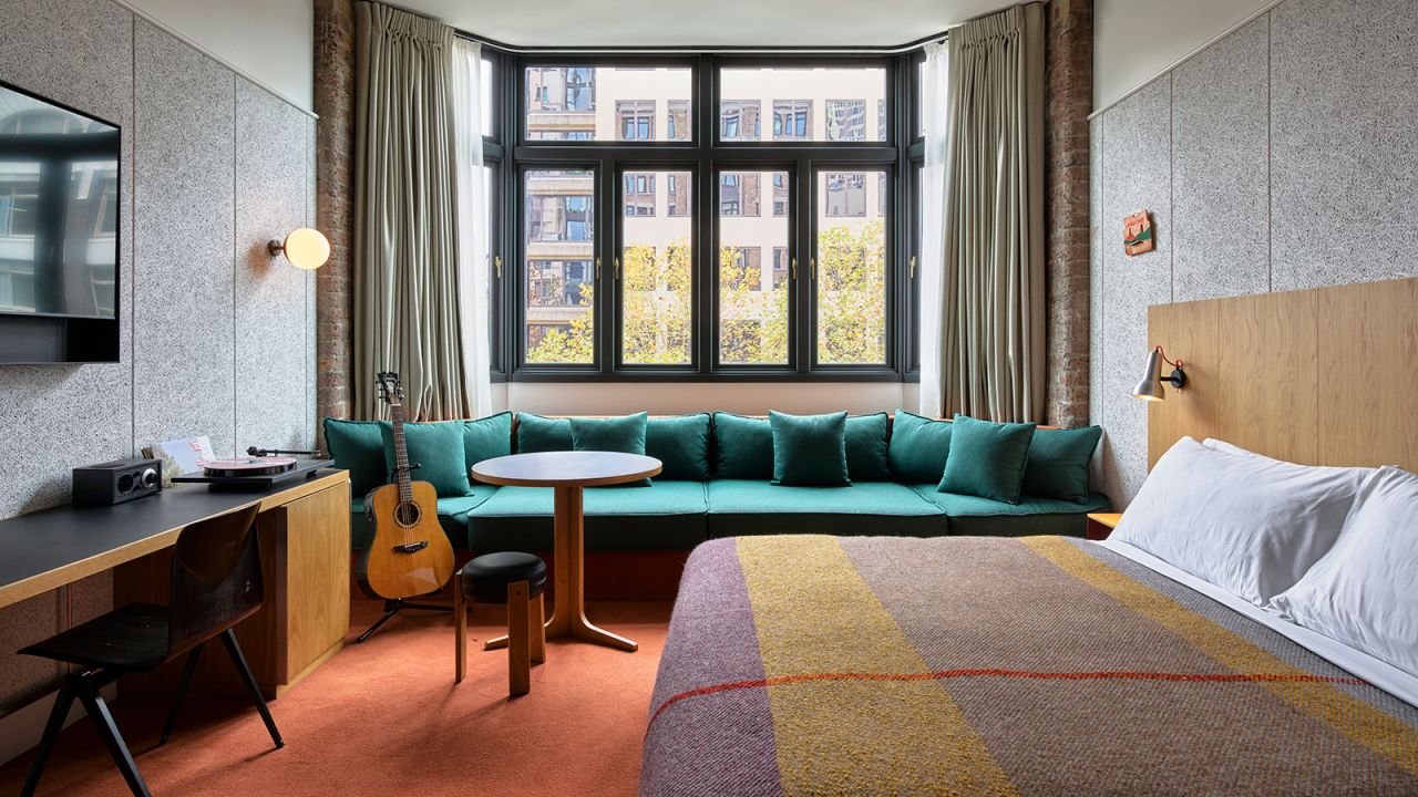 <strong>Ace Hotel Sydney, Australia: </strong>The sleek 264-room property sits at the heart of hip Surry Hills, flanked by cafes, bars and art galleries. 