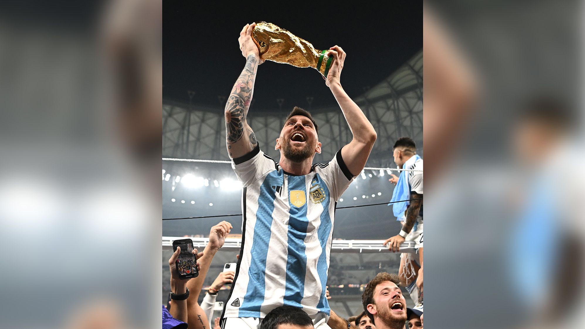 This photo of Lionel Messi taken by Shaun Botterill has become the most-liked post in Instagram's history.