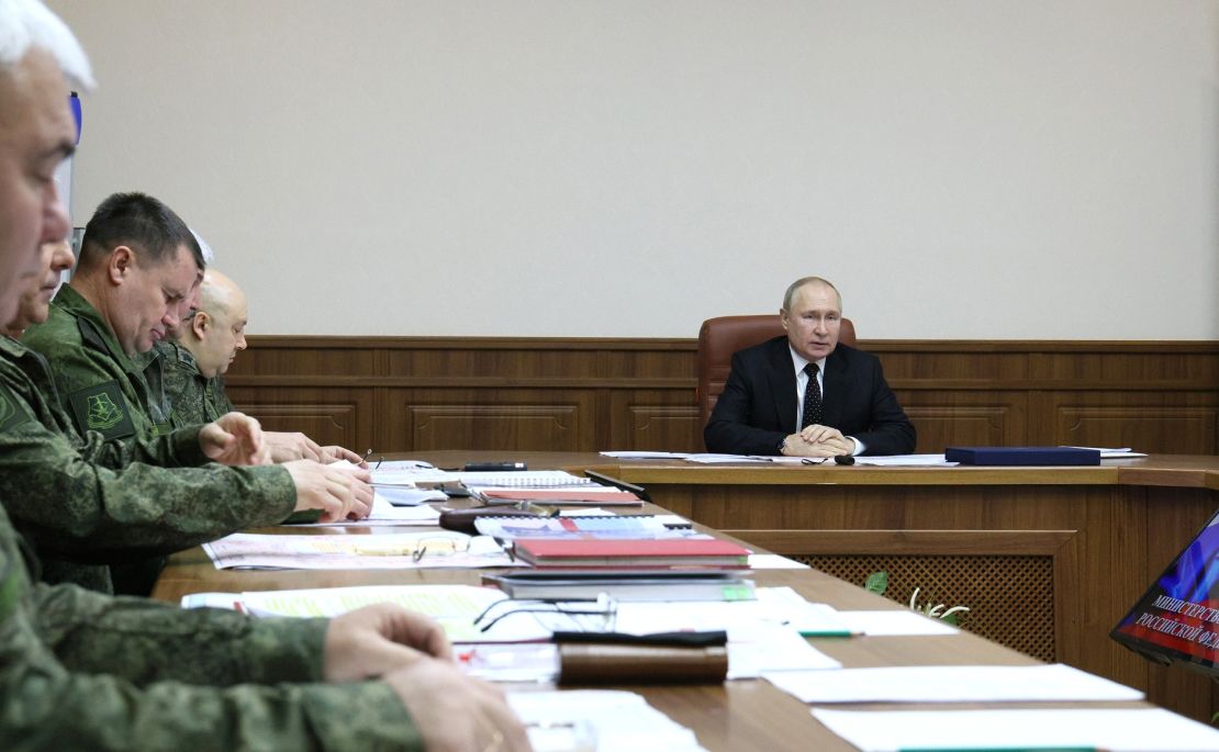 Visit to joint staff of military branches involved in special military operation
