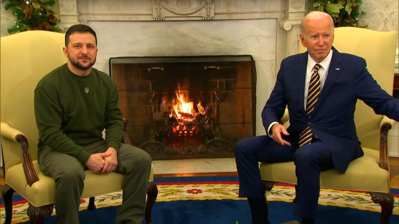 Listen To Zelensky’s Message To Americans From Oval Office | CNN