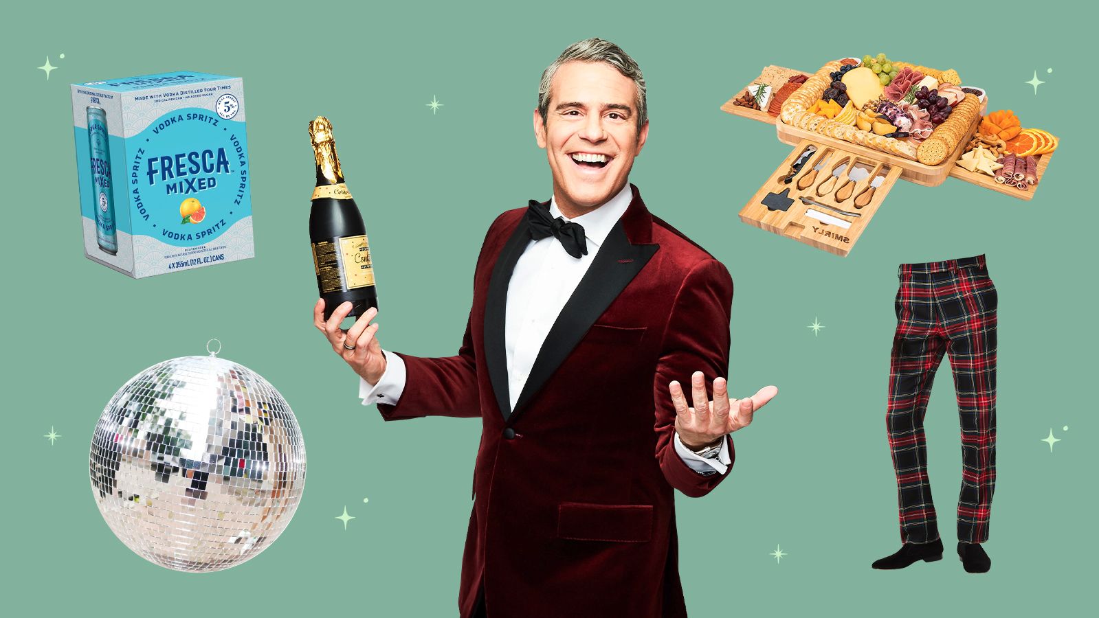 Andy Cohen's essentials for hosting a fabulous New Year's Eve party