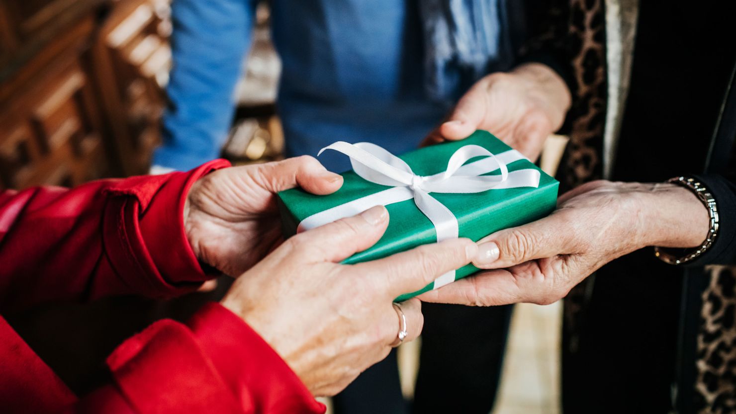 For some people, receiving a gift can be just as stressful — if not more so — than giving one to others.