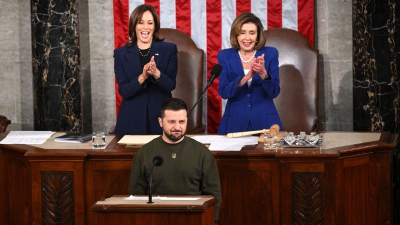 ‘I really had tears in my eyes’: Ukrainians react to Zelensky’s historic visit to Washington DC | CNN