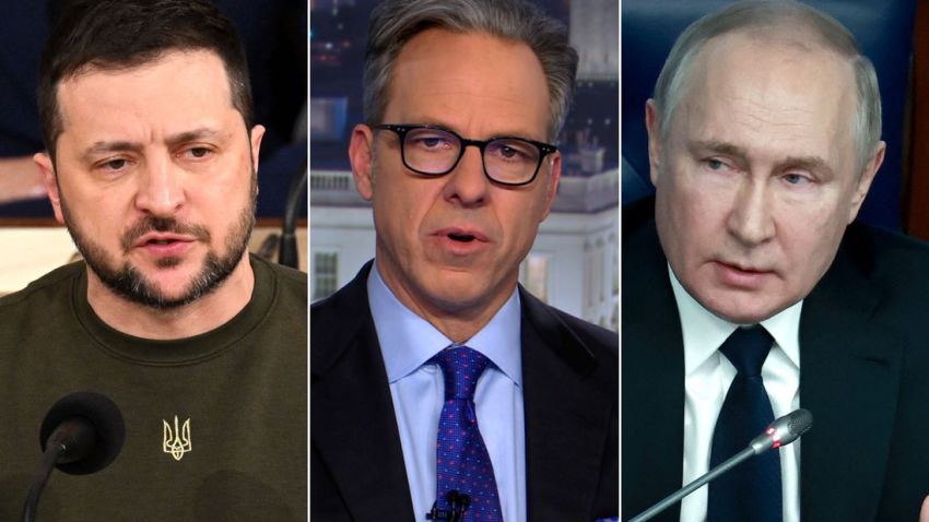 Jake Tapper Zelensky Putin Split