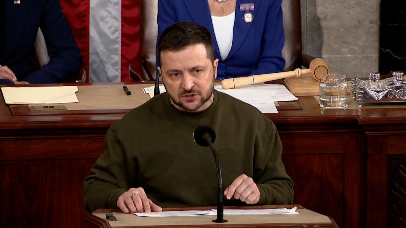 Watch Volodymyr Zelensky’s full speech to US Congress | CNN
