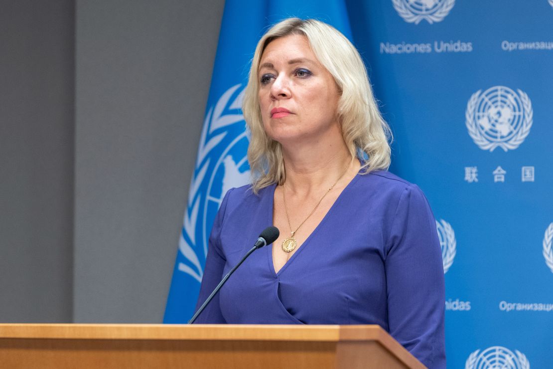Zakharova said Ukraine and its Western allies are "set for a long confrontation with Russia."