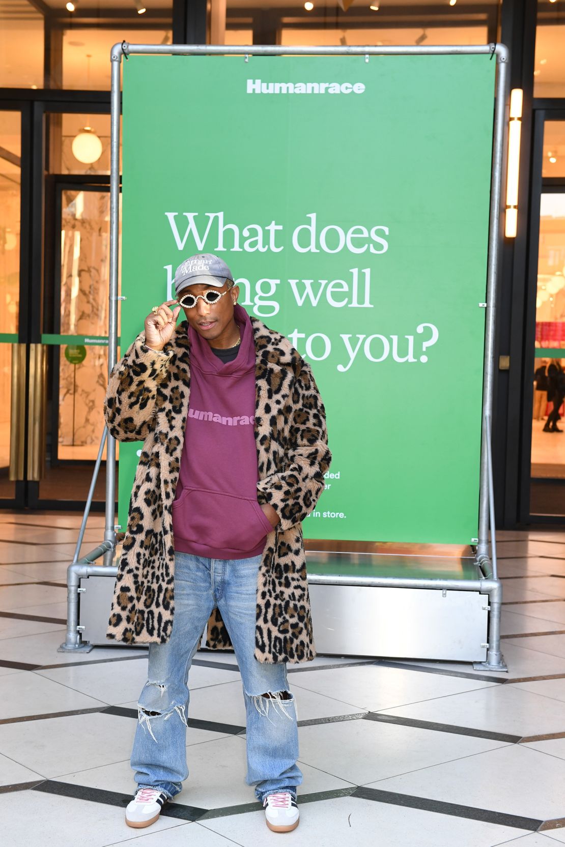 After a year of primarily online sales, Pharrell Williams brought Humanrace's award-winning products to Selfridges in the UK.