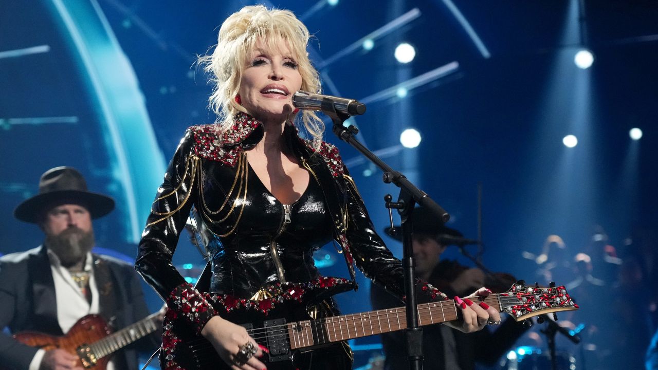 Dolly Parton performing in November.