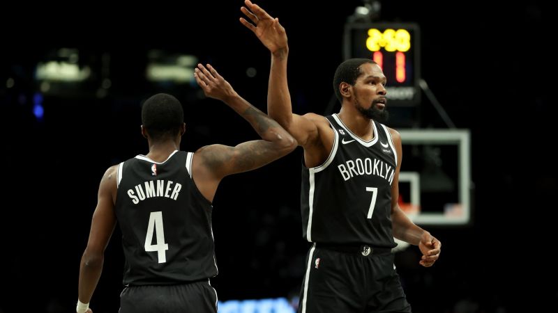 Brooklyn Nets score franchise record 91 points in first half during blowout win over Golden State | CNN