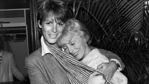 Jamie Leigh Curtis and mother Janet Leigh circa 1983 in New York City.