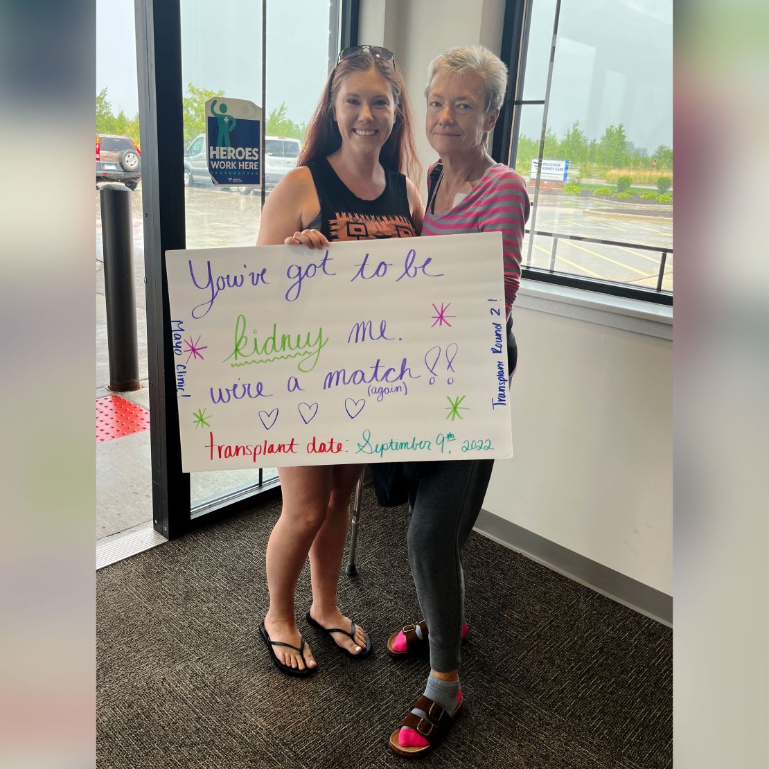 Jennifer Stasieluk, left, and her mother Marzena Stasieluk.