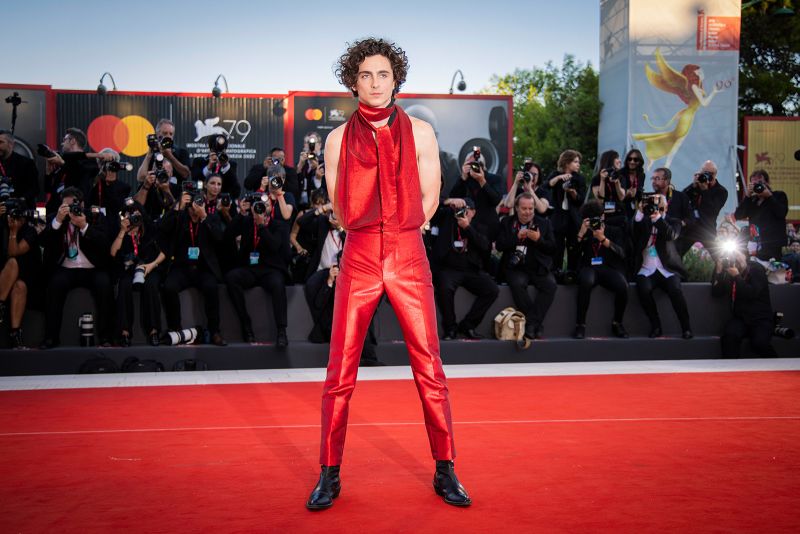 Suit dress red store carpet