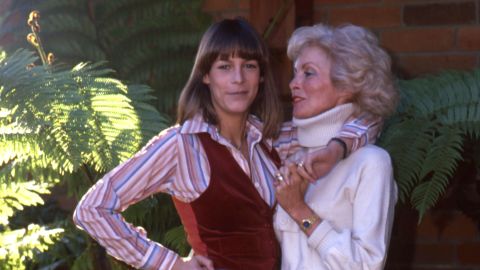 Actress Jamie Lee Curtis and her mother, actress Janet Leigh, pose for a portrait session in Los Angeles in 1979.