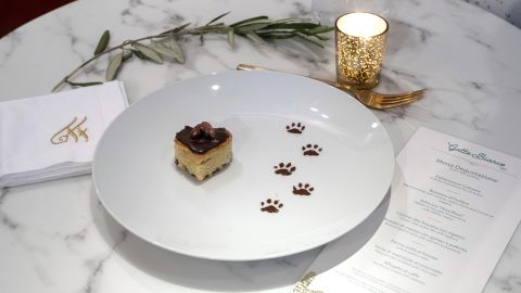A dish at