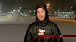 Sportscaster can't stop complaining as he fills in as weatherman