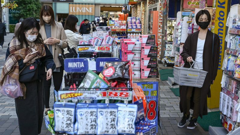 Japan’s consumer inflation hits fresh 40-year high | CNN Business