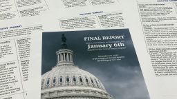 The final report released by the House select committee investigating the Jan. 6 attack on the U.S. Capitol, is photographed Thursday, Dec. 22, 2022.