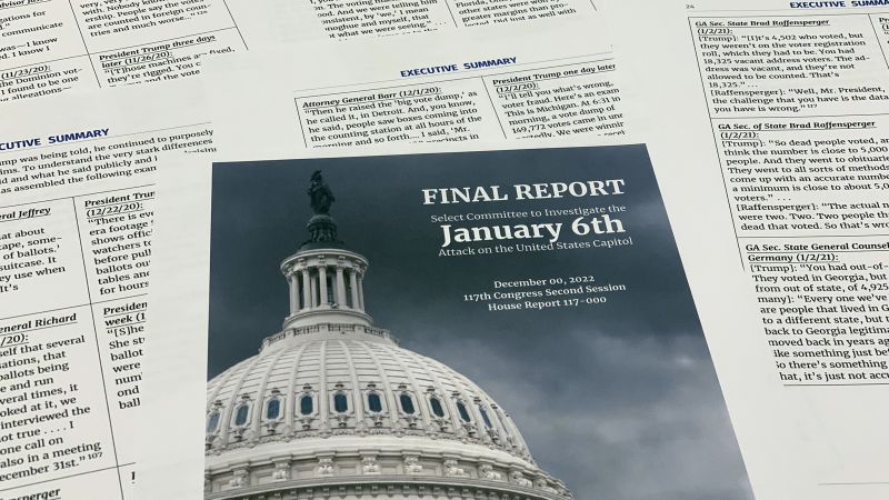 Opinion: The January 6 report is a 'mirror test' for the American people | CNN