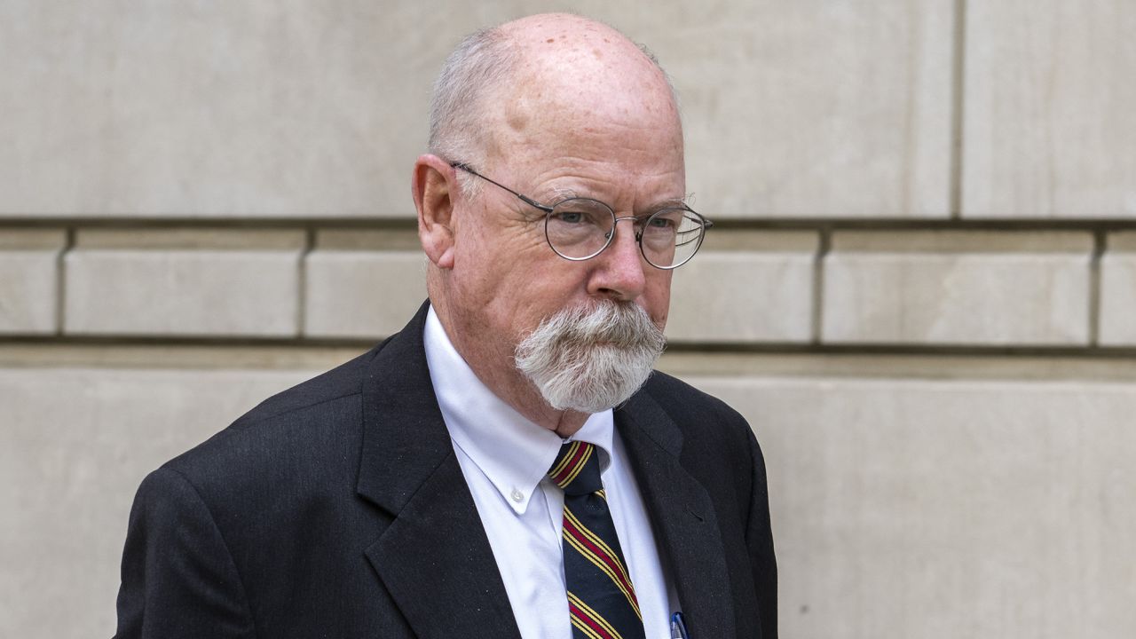 Special Counsel John Durham is seen in Washington, DC, on May 25, 2022.