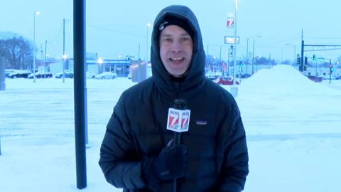 Woodley called working as a weather correspondent for future storms his "worst nightmare" in a CNN interview.