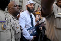 Adnan Syed leaves the courthouse after being released from prison Monday, Sept. 19, 2022, in Baltimore.