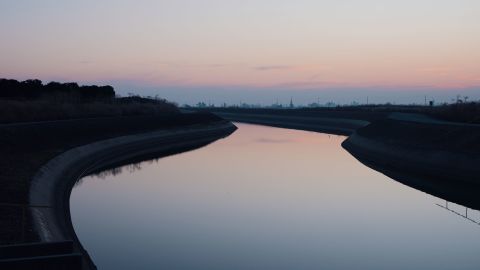 The Friant-Kern Canal carries melted snowpack water from Northern California to Central Valley farms.