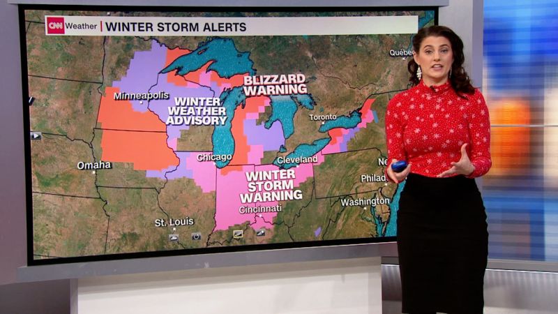 Video: Winter weather forecast for Christmas weekend | CNN