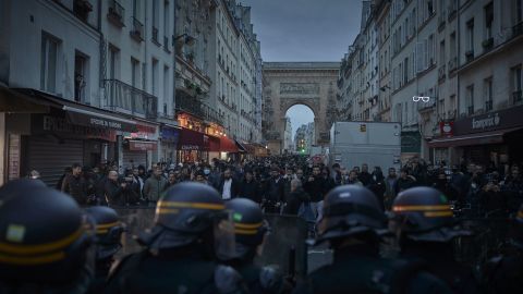 Protesters from the Kurdish community expressed concern after the attack. 