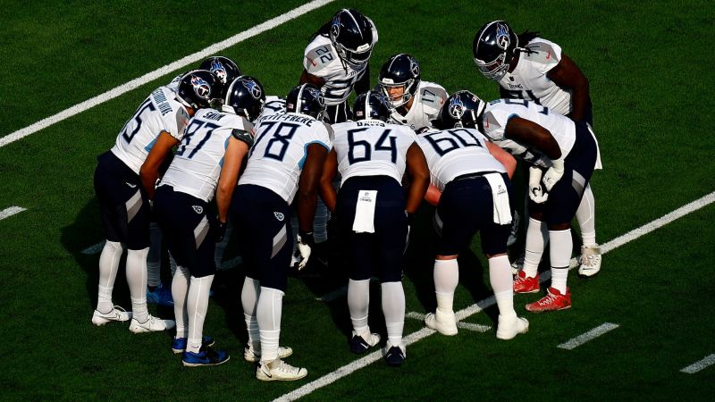 De Tennessee Titans van de NFL vertragen de wedstrijd met een uur omdat de staat te maken heeft met een stroomstoring