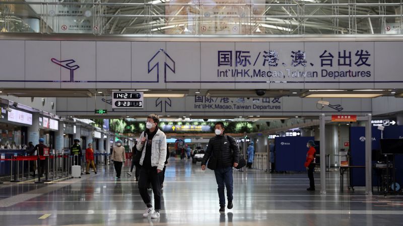 China will end Covid restrictions and quarantining for international travelers | CNN Business
