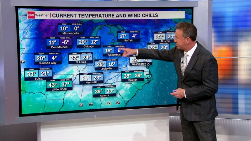 See Latest Forecast As Winter Storm Barrels Through The US | CNN