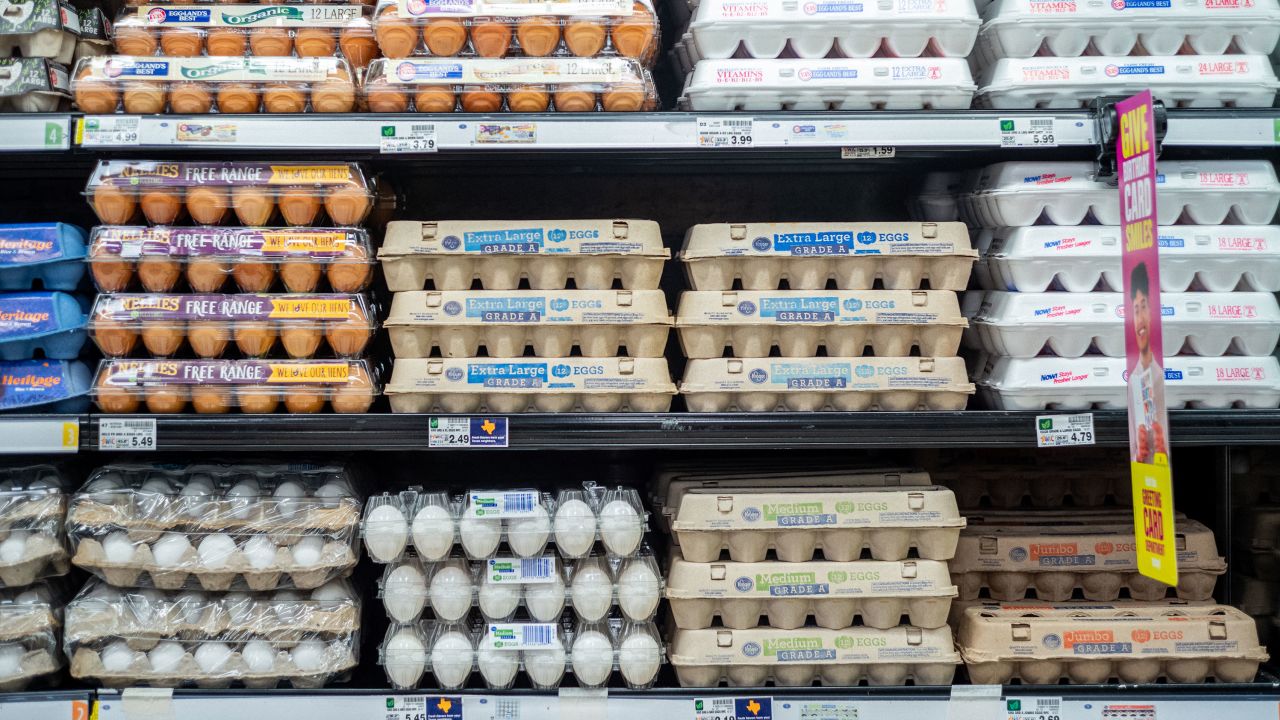 Eggs have gotten much more expensive this year. 