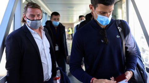 Djokovic arrived in Serbia in January 2022 after the Australian Federal Court upheld the government's decision to cancel his visa to compete in the Australian Open.