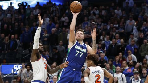 Luka Doncic scored a huge final bucket to take the game into overtime.