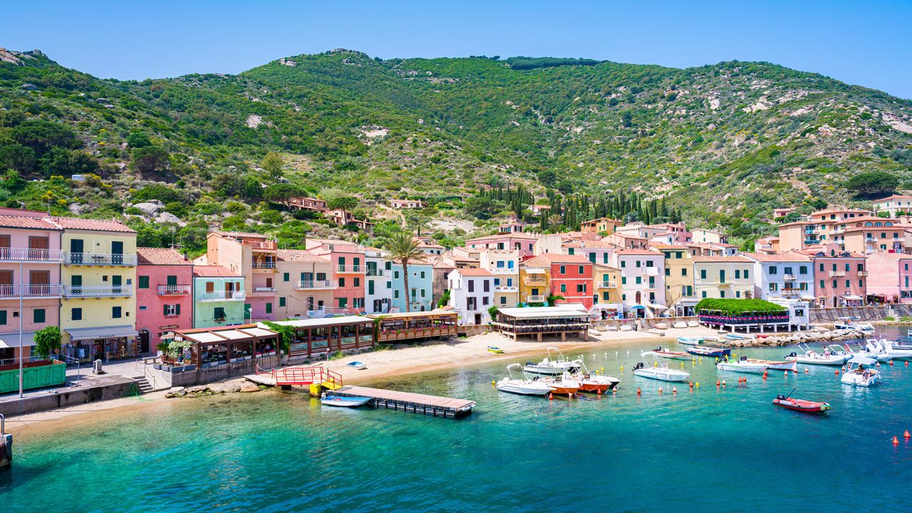 Italy's Giglio island also made the list.