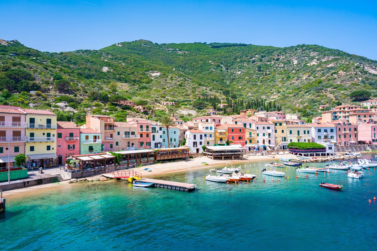 Italy's Giglio island also made the list.