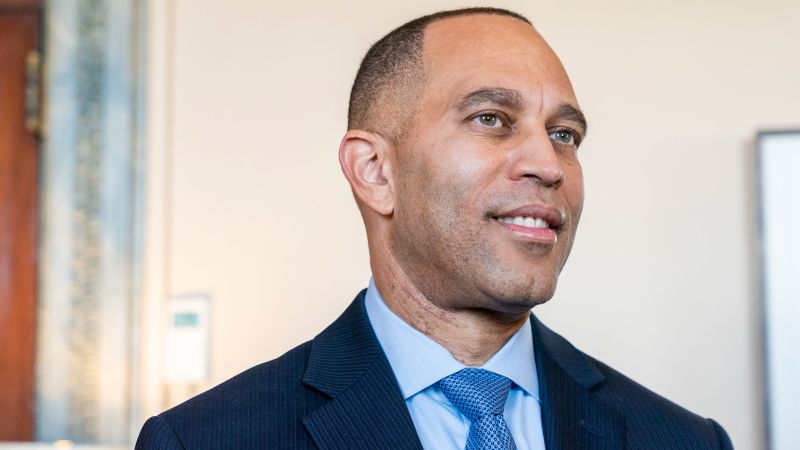 Hakeem Jeffries to make history as the first Black lawmaker to lead a party in Congress