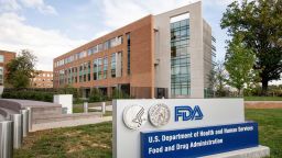 FILE - The U.S. Food and Drug Administration campus in Silver Spring, Md., is photographed on Oct. 14, 2015. A drug company is seeking U.S. approval for the first-ever birth control pill that women could buy without a prescription. The request from a French drugmaker sets up a high-stakes decision for the FDA amid the political fallout from the Supreme Court's recent decision overturning Roe v. Wade.
