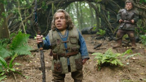 Warwick Davis in 'Willow.'