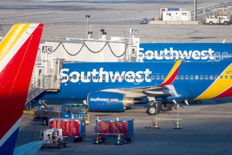 Southwest airlines cheap media baggage