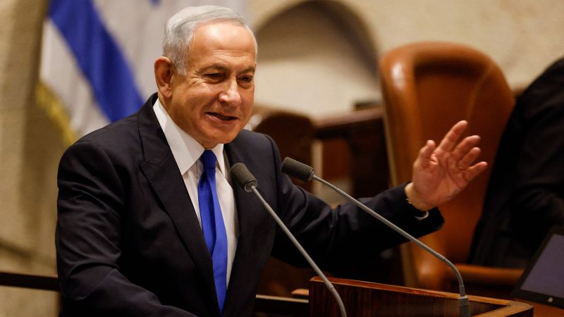 Benjamin Netanjahu wird als Chef der rechtsextremen israelischen Regierung vereidigt