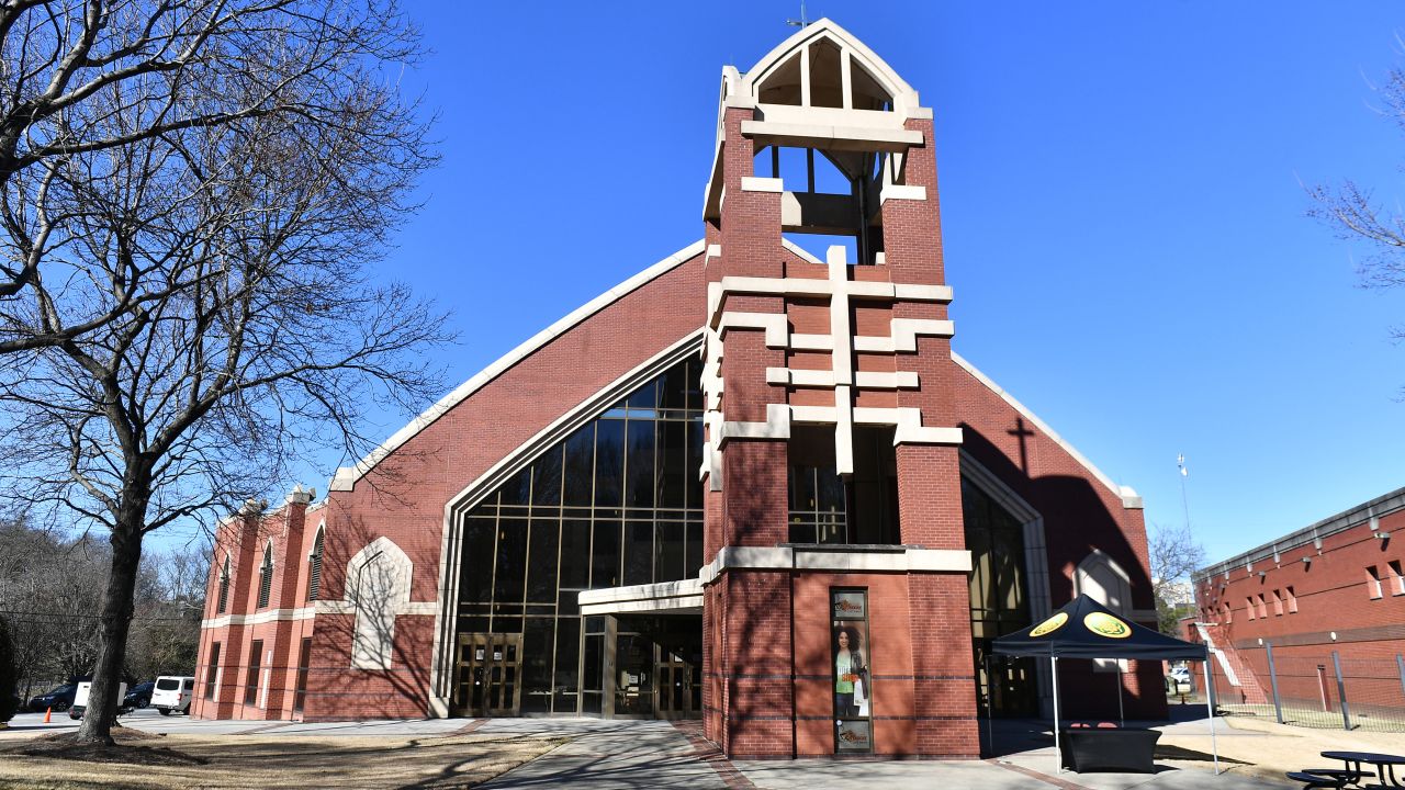 Ebenezer Baptist Church, its sanctuary and the home of Martin Luther King Jr. are all part of the national historic park located in Atlanta.
