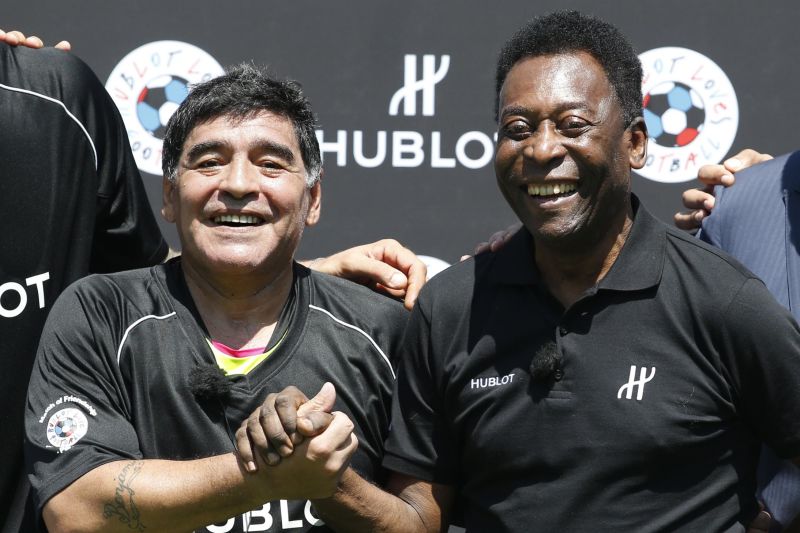 Hublot Euro 2016: Kicking off with Pelé and Maradona match, British GQ