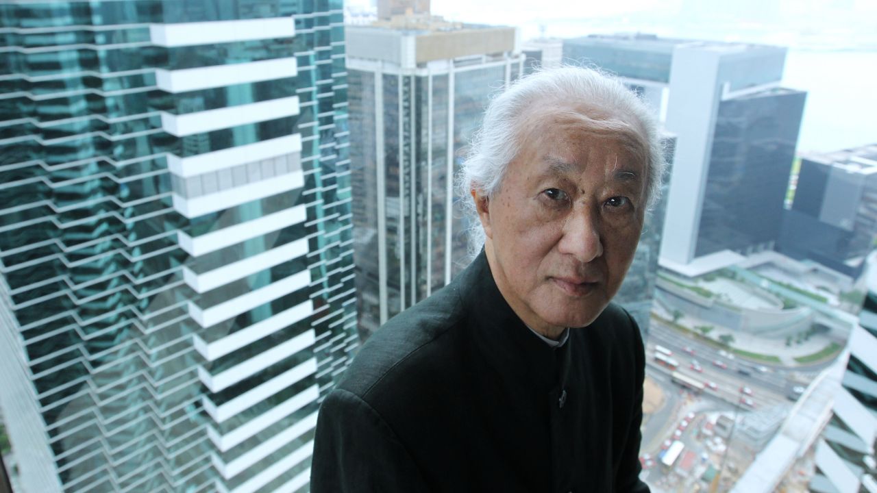 Japanese master architect Arata Isozaki.