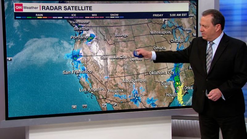 New storm system bringing more rain and snow in west | CNN
