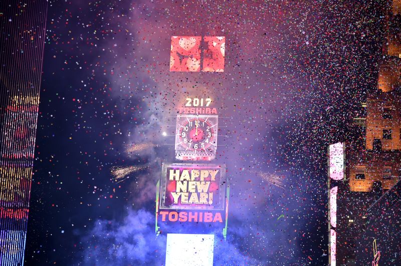 The Times Square ball drop has been a New York tradition for over 100 years